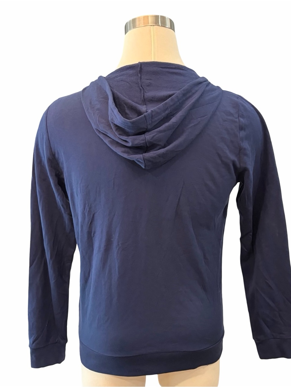 Marine Layer Men's Navy Full-Zip Afternoon Hoodie in True Navy NWOT Size Medium - Picture 5 of 7